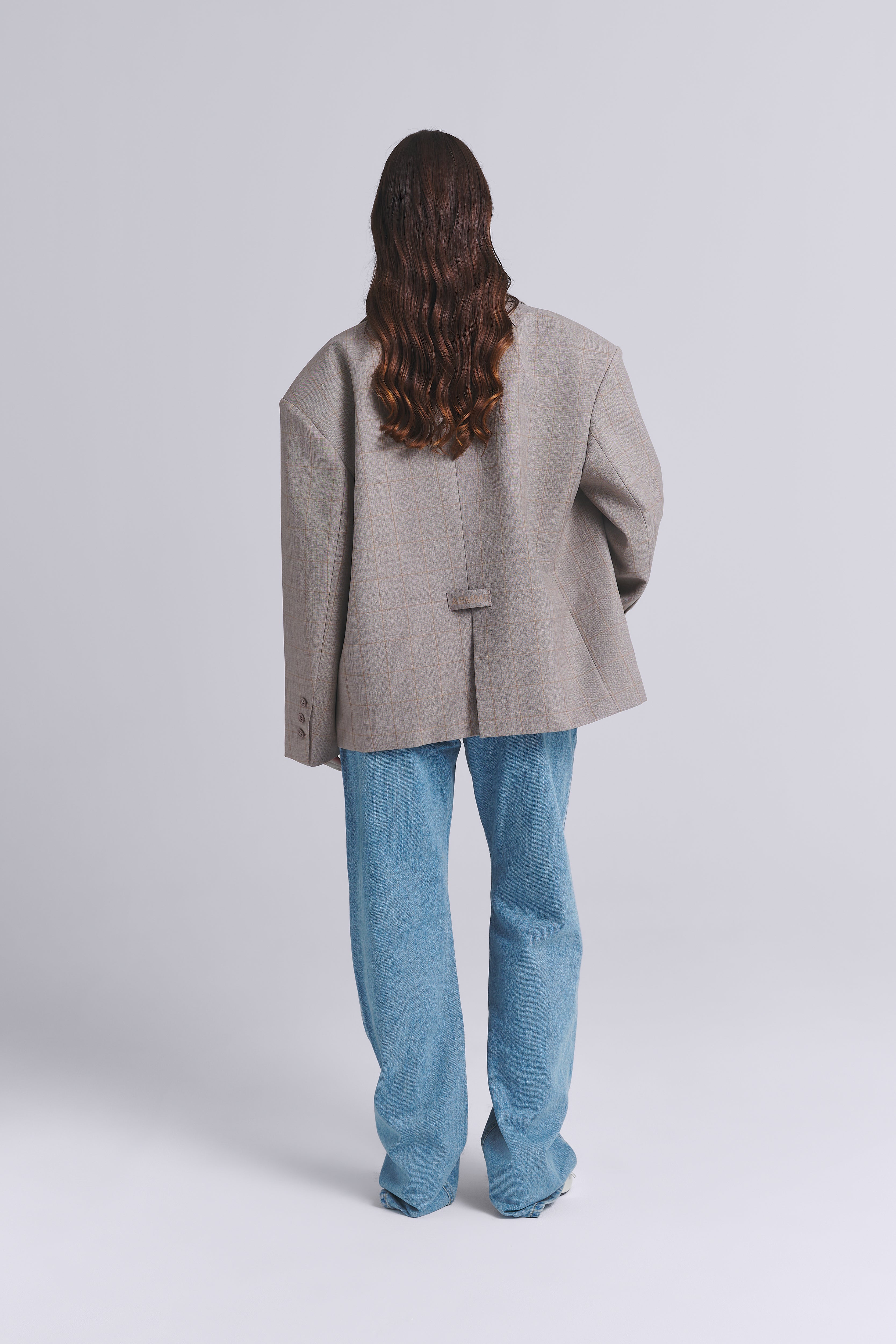 Checked Oversized Blazer | Women's Blazer | AEMMI