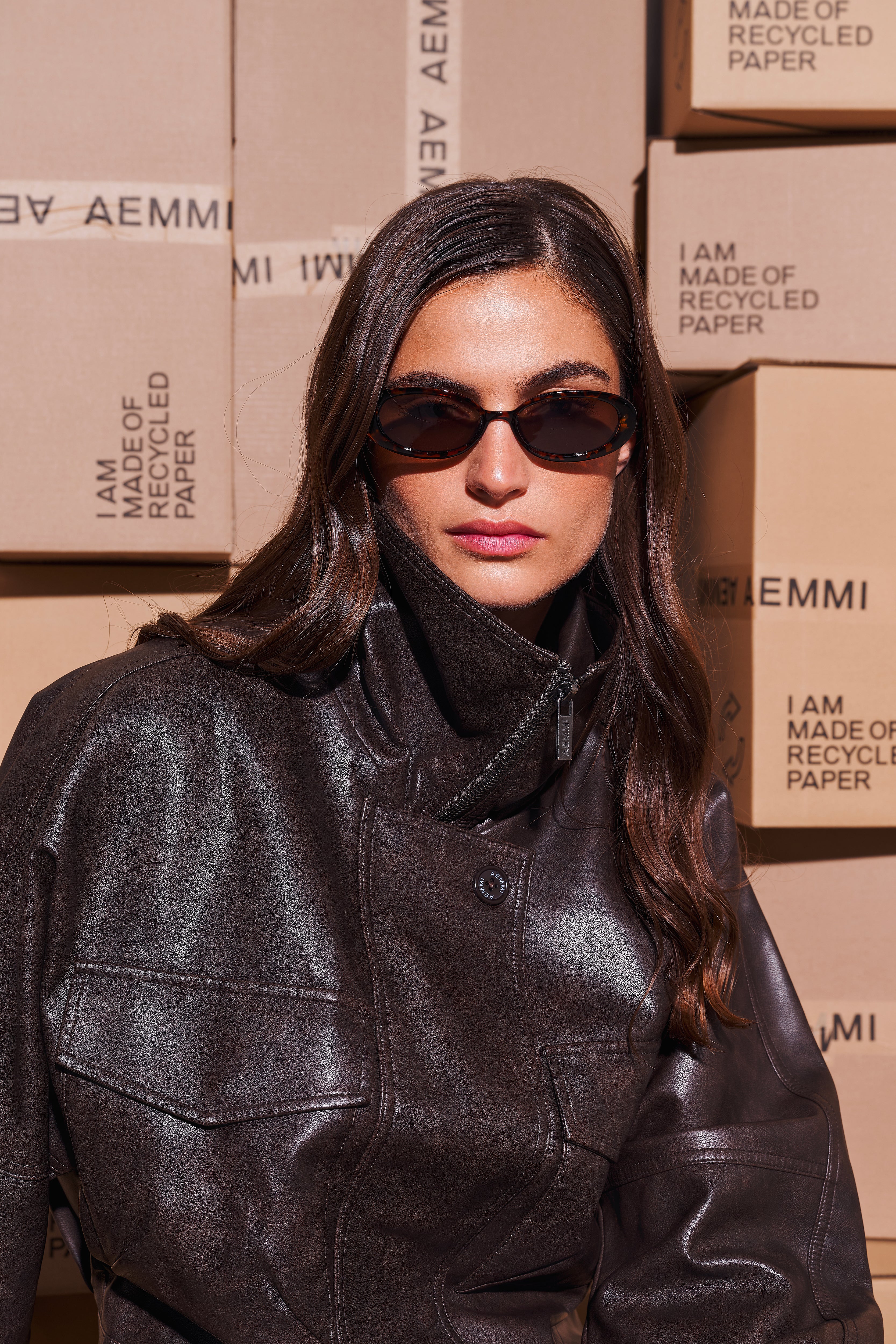 05 / OVERSIZED FAUX LEATHER JACKET – AEMMI