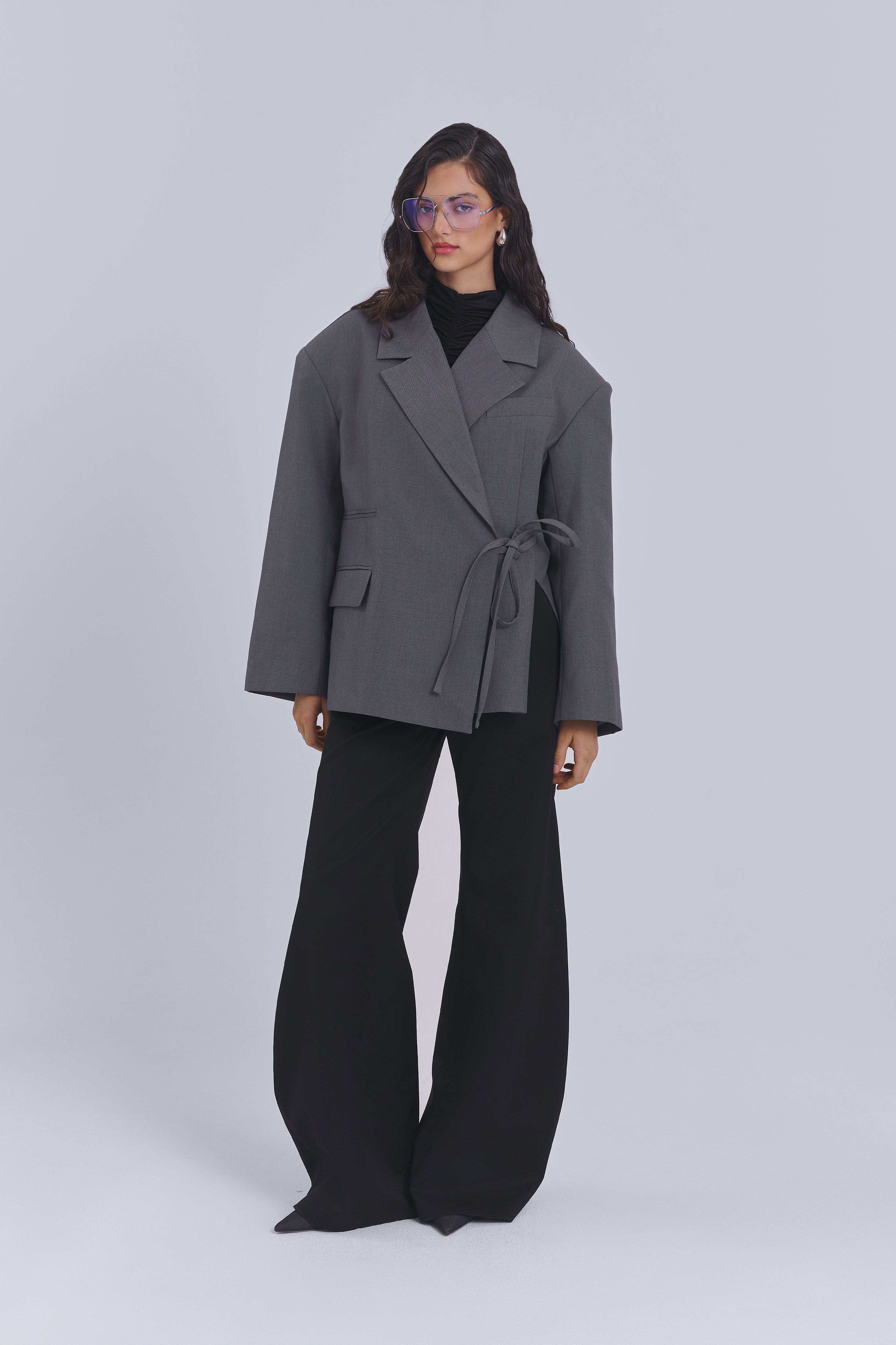 27 / WRAP OVERSIZED BLAZER – AEMMI