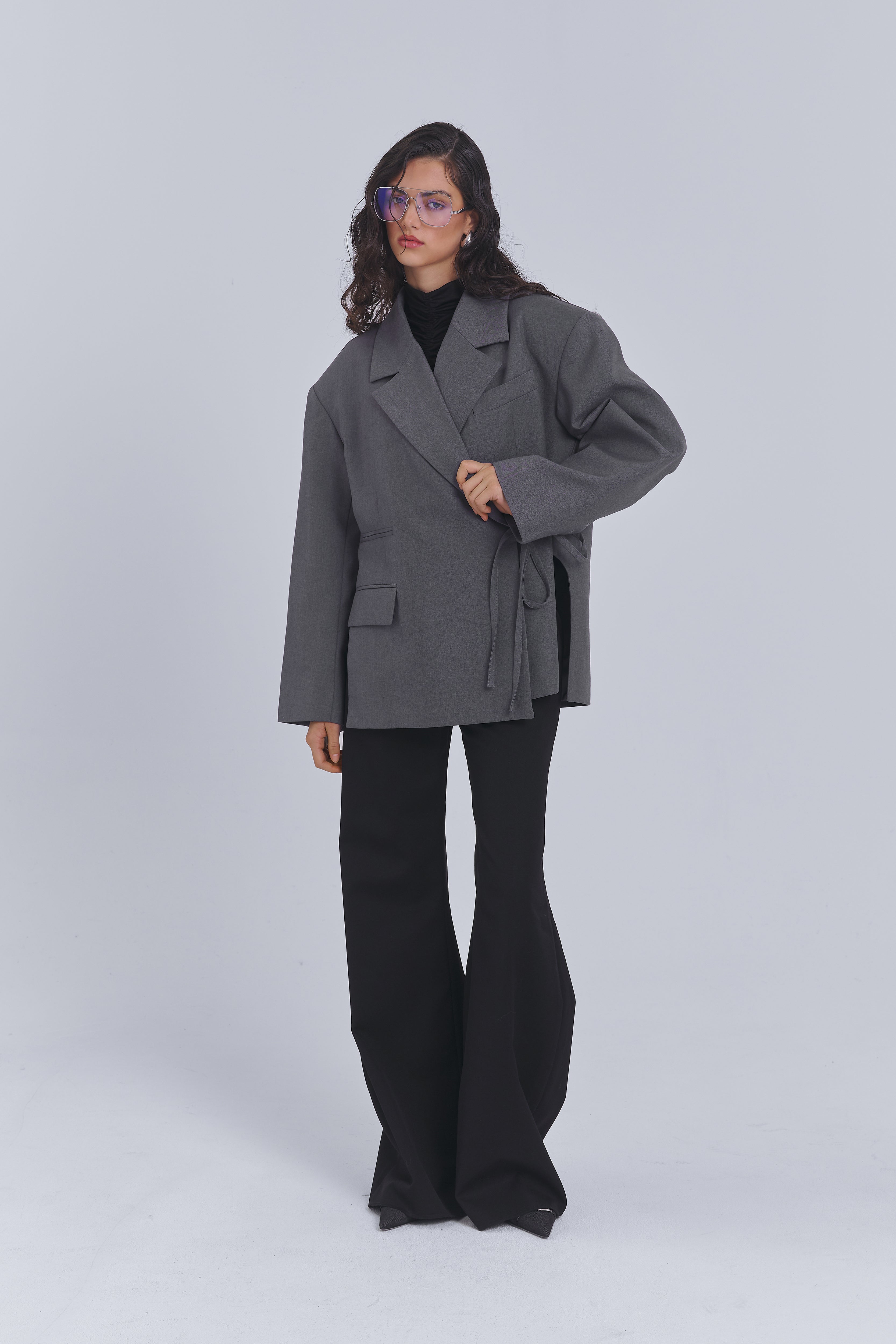 27 / WRAP OVERSIZED BLAZER – AEMMI