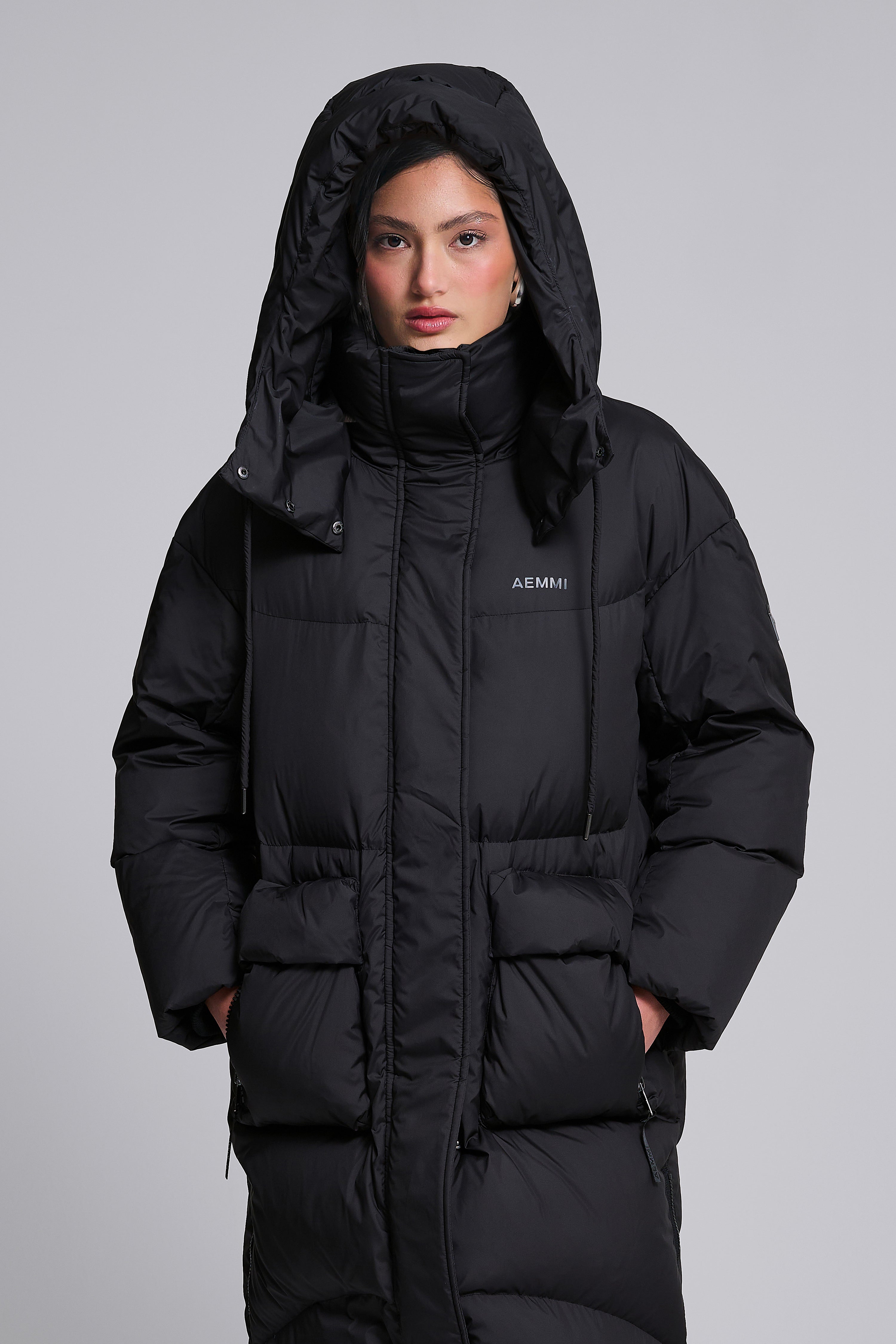LONG OVERSIZED PUFFER COAT
