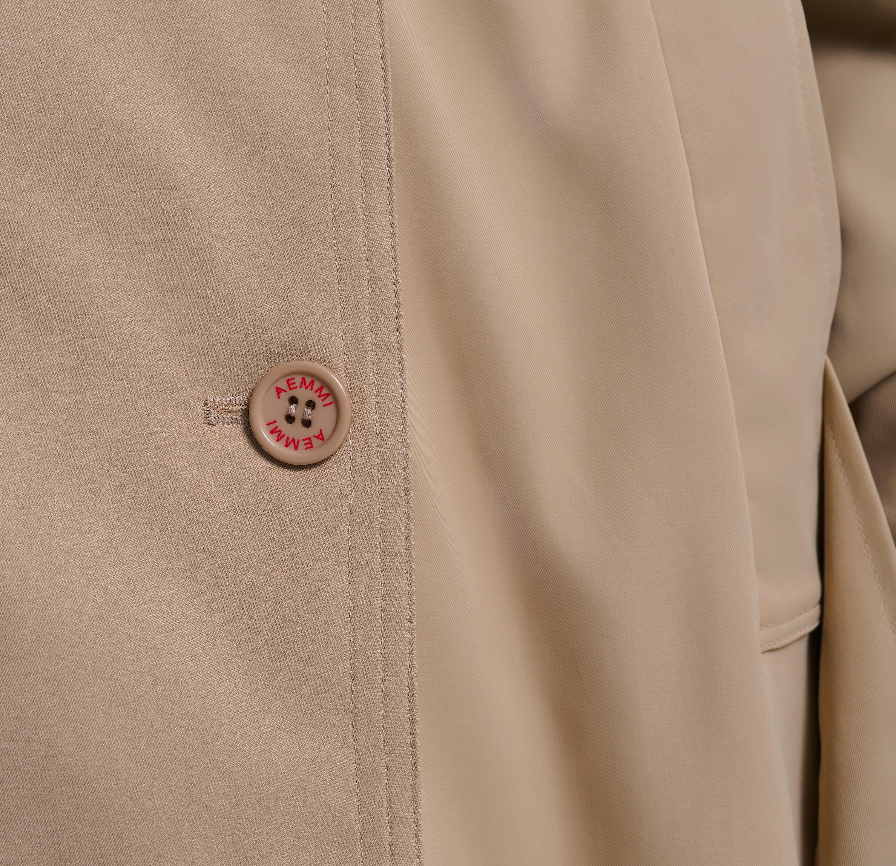 DOUBLE BREASTED OVERSIZED TRENCHCOAT