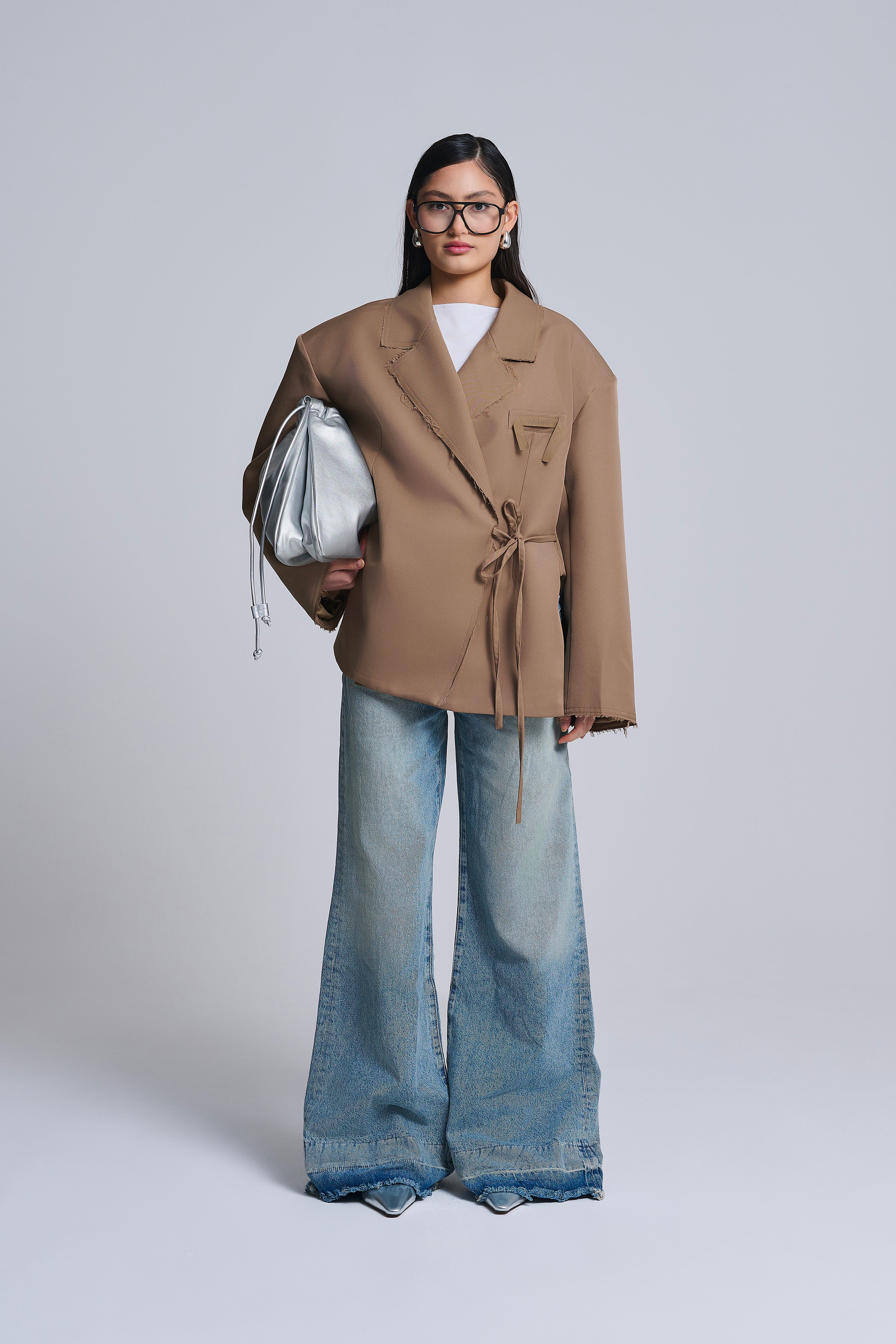 WRAPPED OVERSIZED BLAZER
