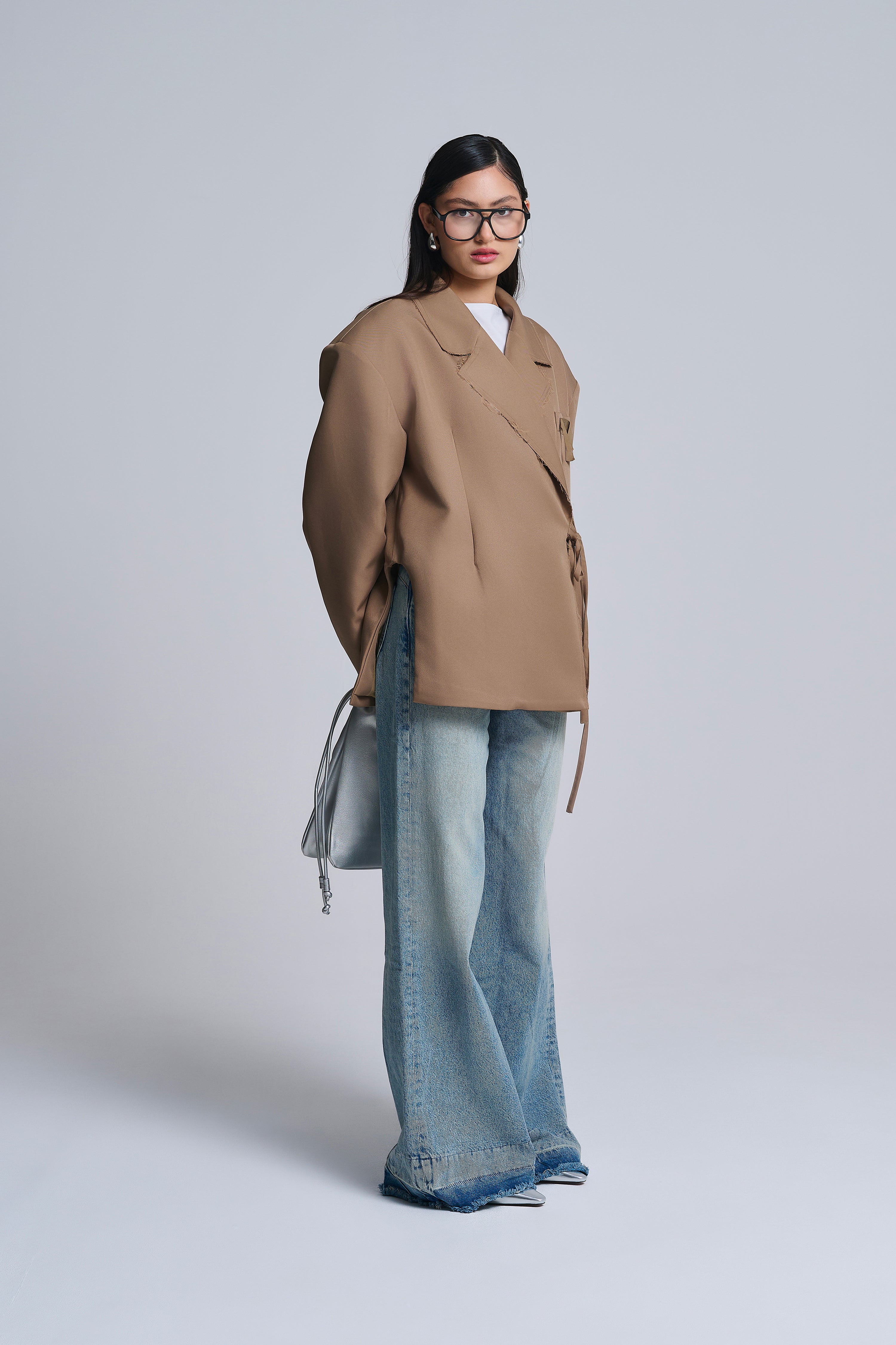 WRAPPED OVERSIZED BLAZER