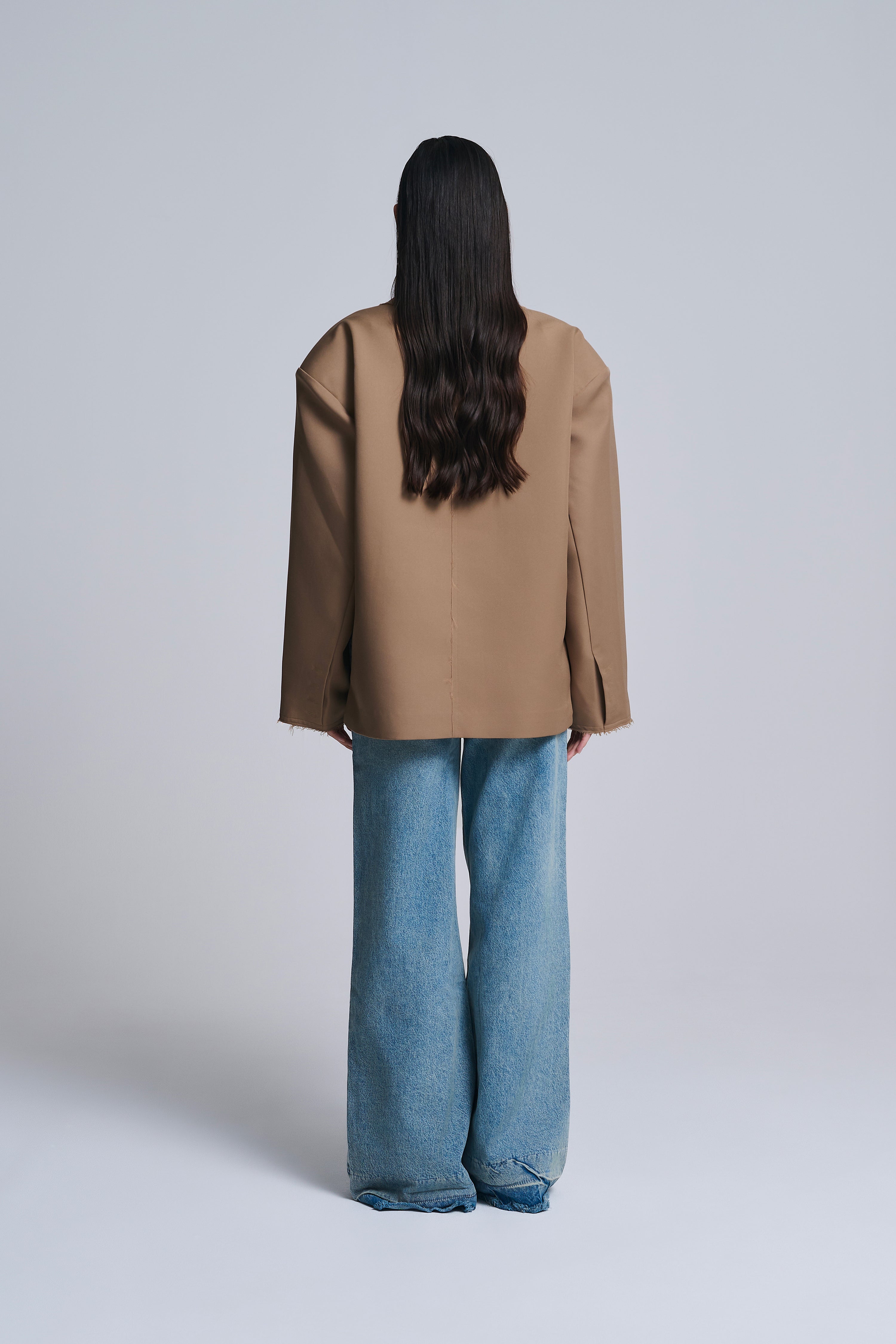 WRAPPED OVERSIZED BLAZER