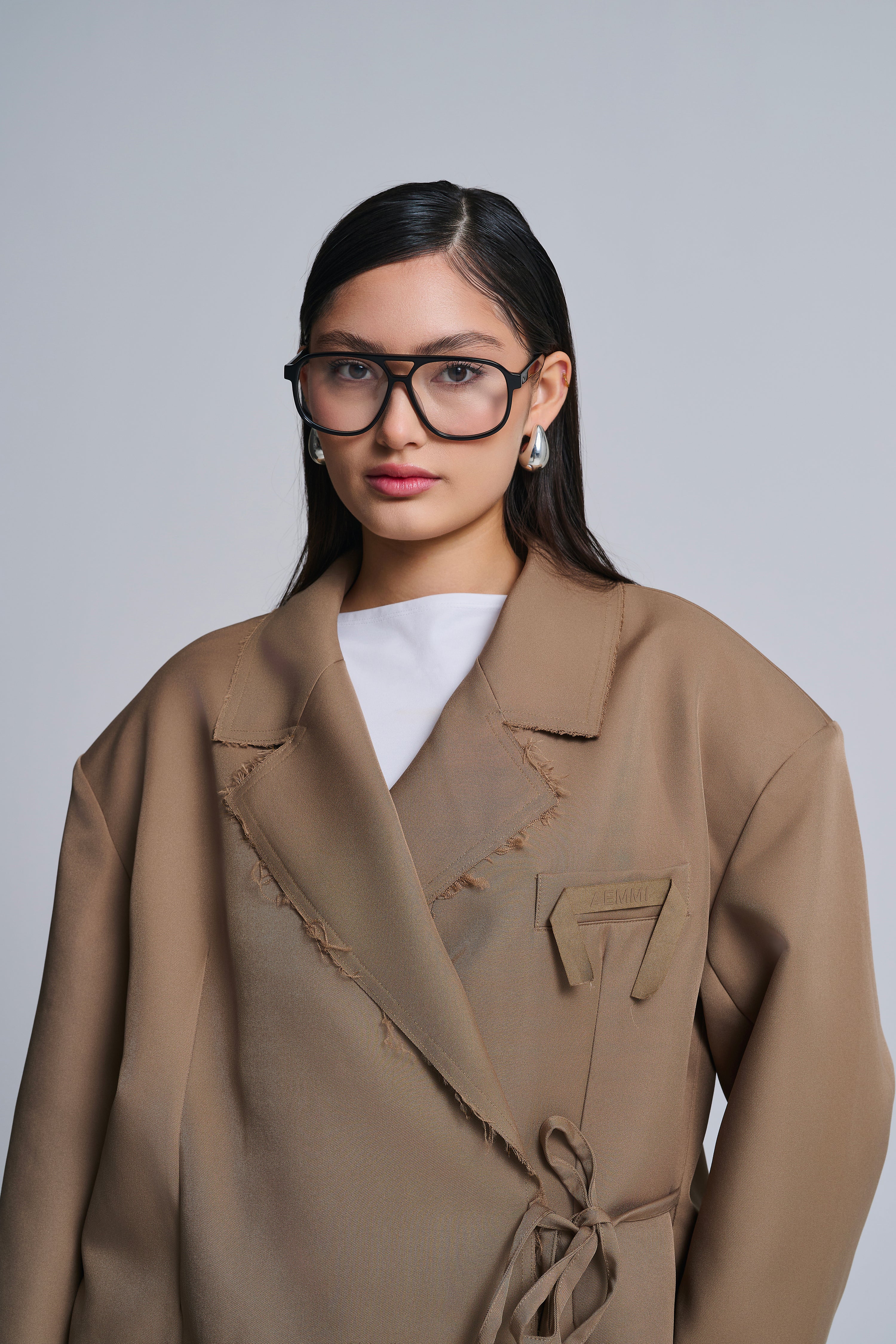 WRAPPED OVERSIZED BLAZER