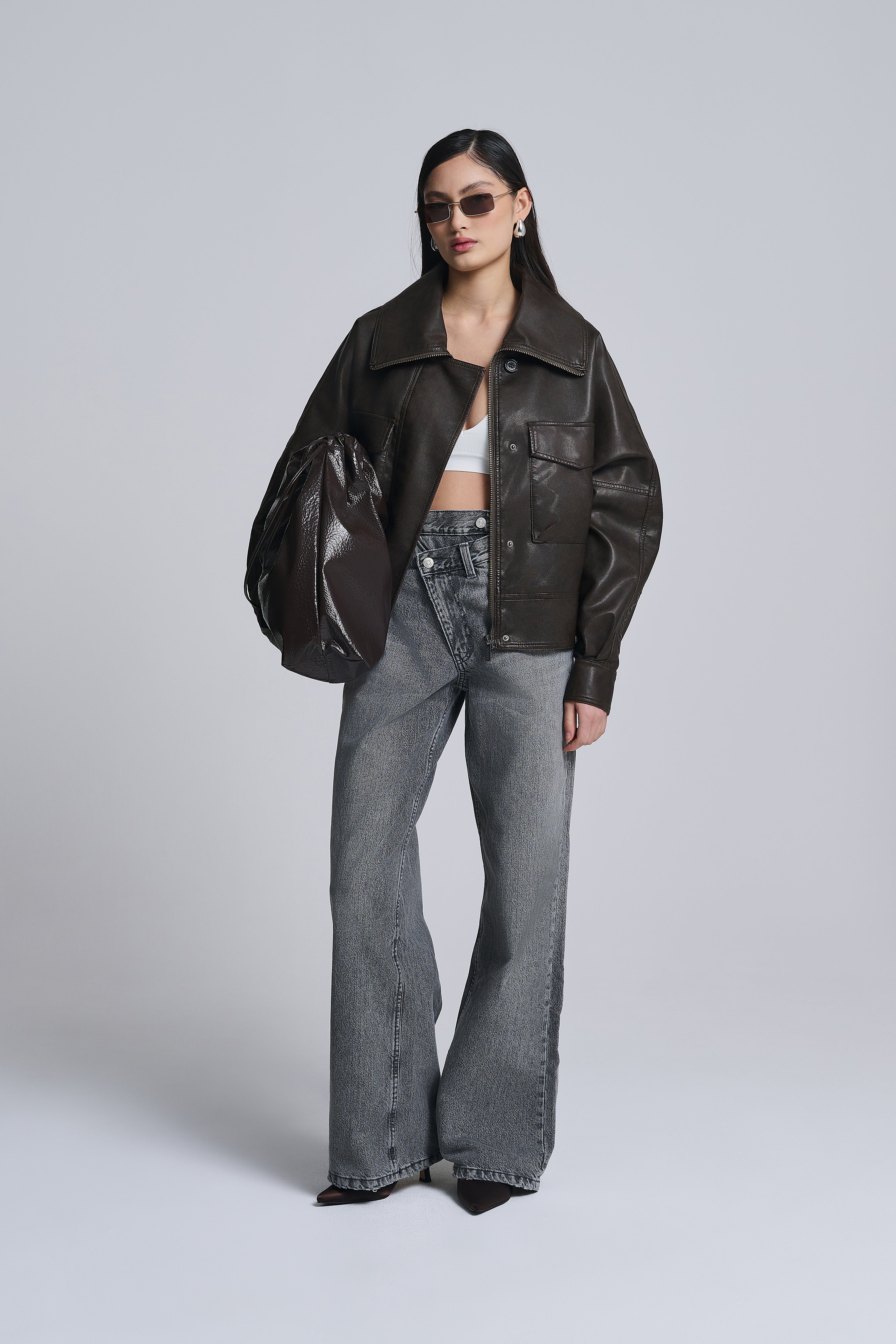 05 / OVERSIZED FAUX LEATHER JACKET – AEMMI