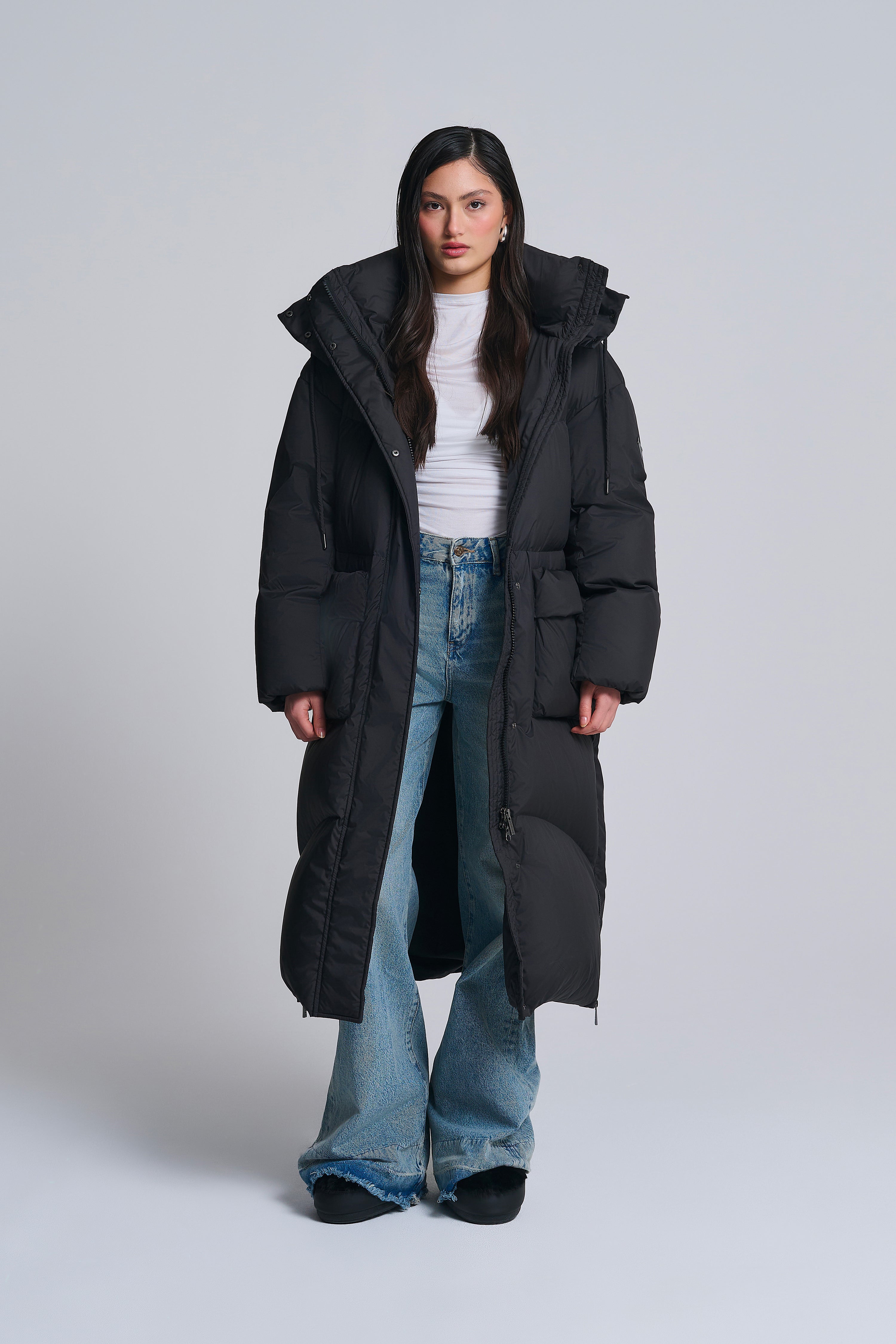 LONG OVERSIZED PUFFER COAT