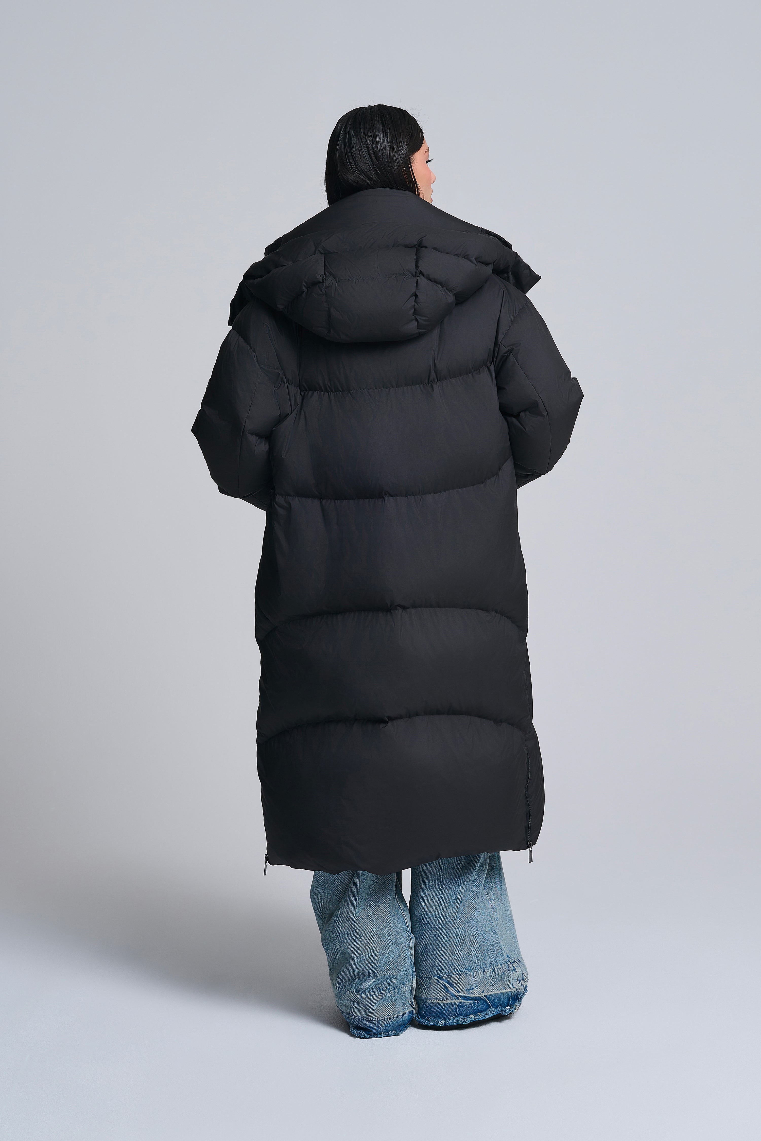 LONG OVERSIZED PUFFER COAT