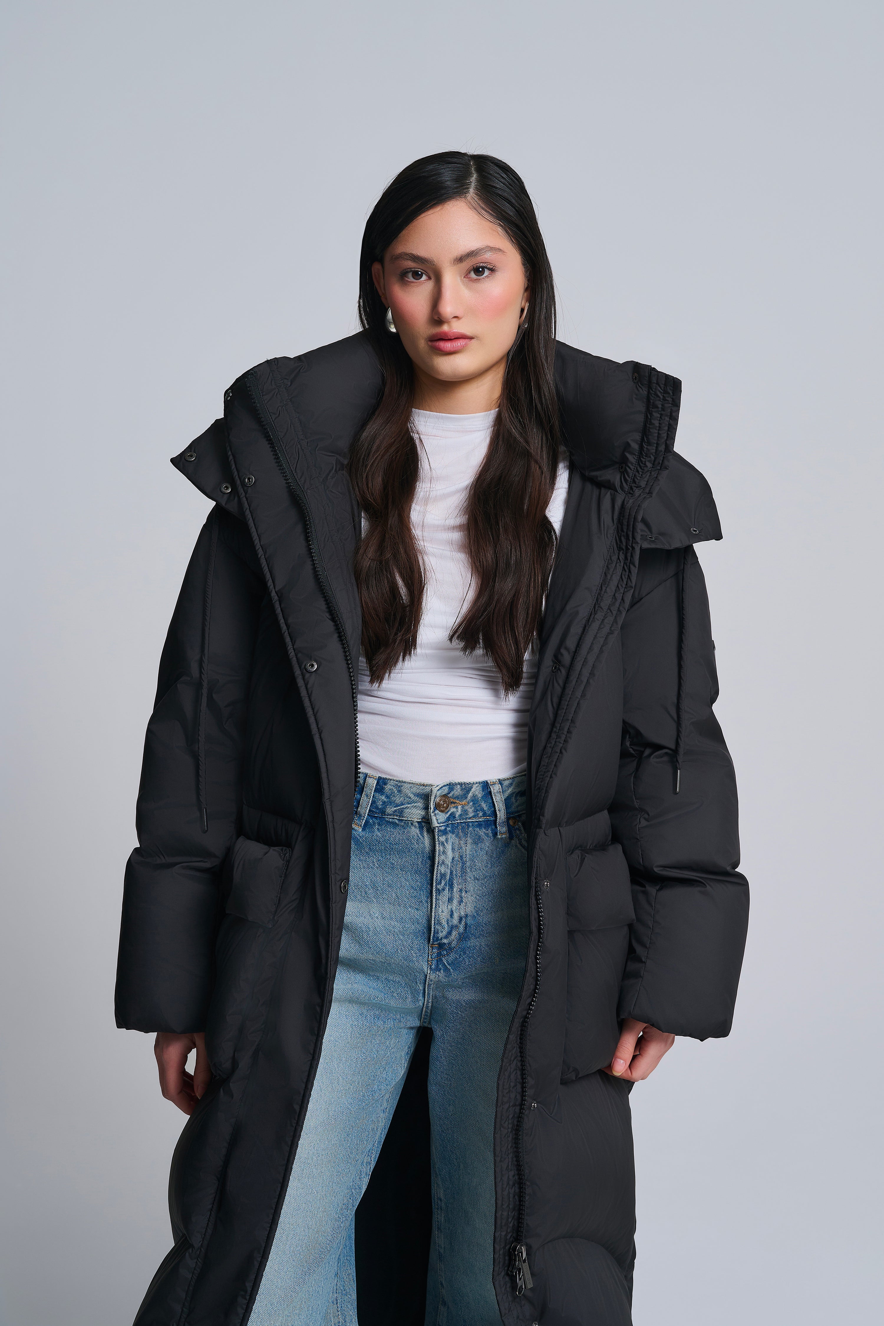 LONG OVERSIZED PUFFER COAT