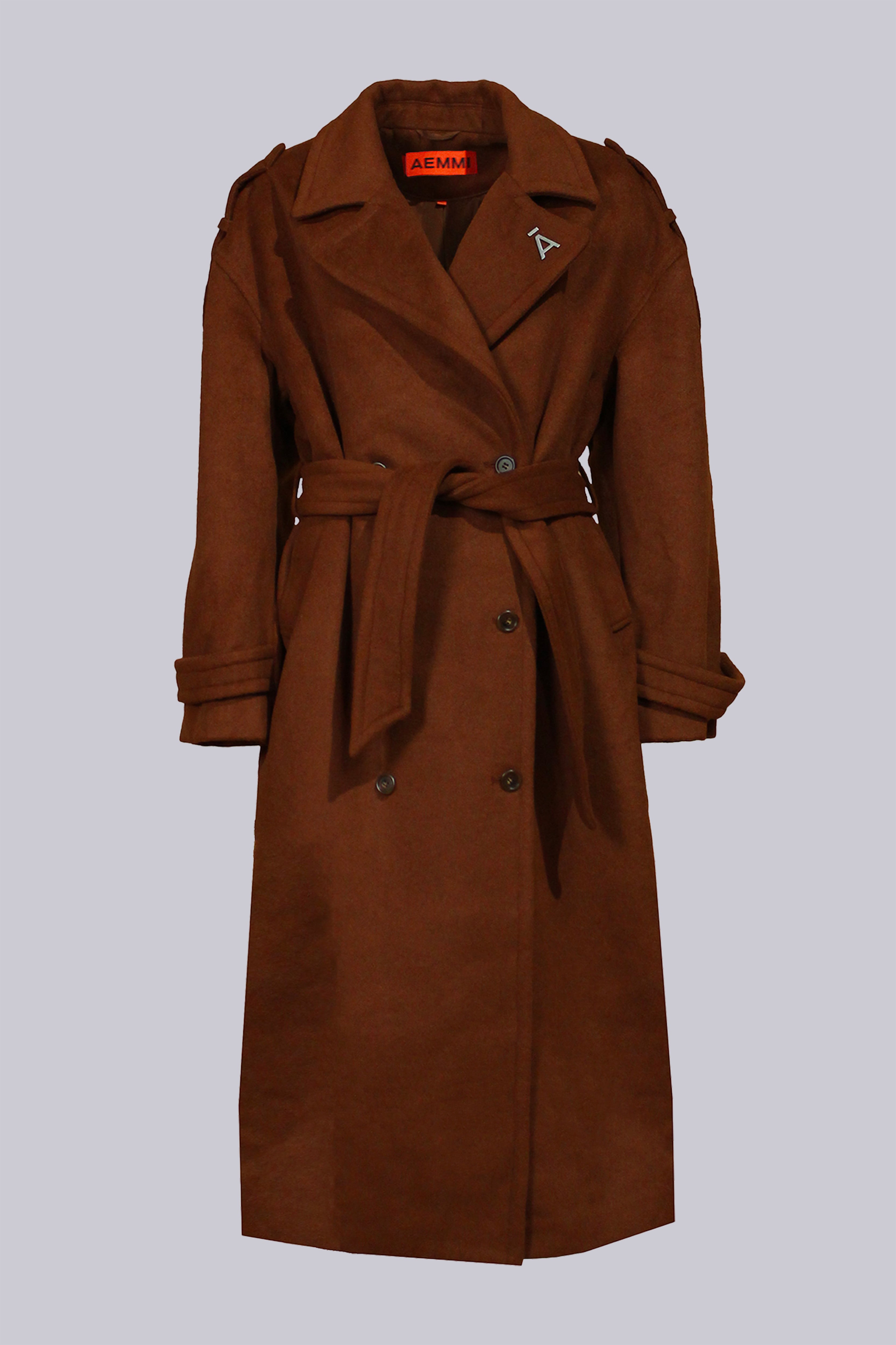Oversized Wool Coat | Women's Wool Coat | AEMMI