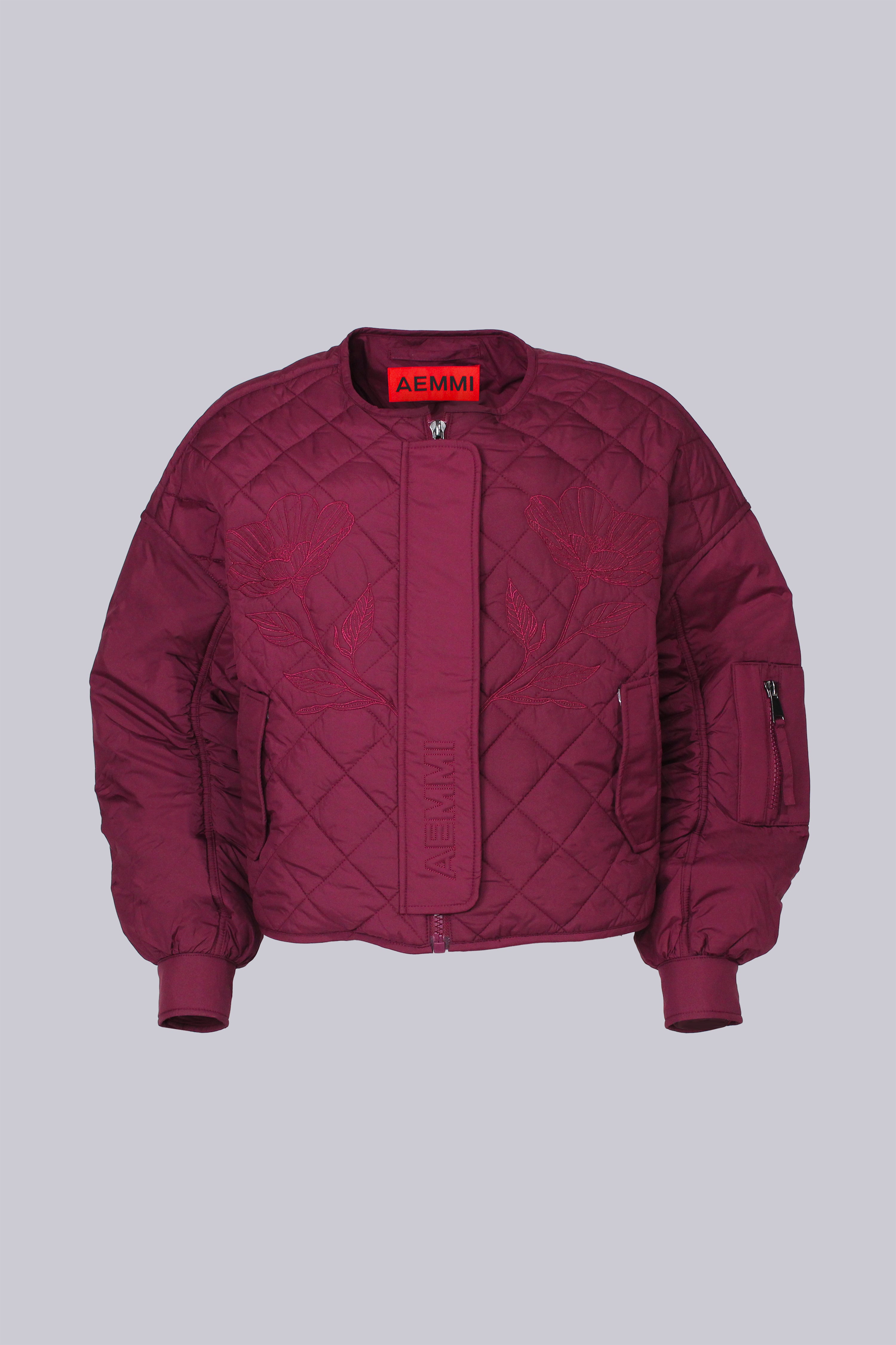 06 / FLORAL BOMBER JACKET