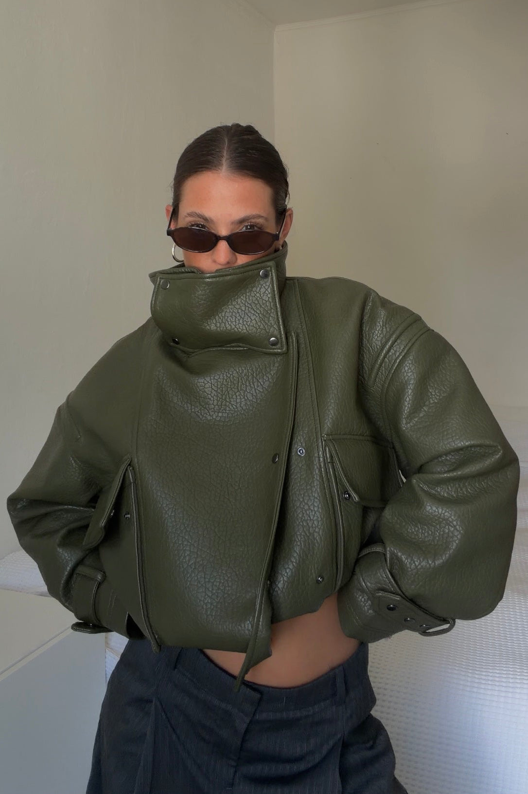 29 / OVERSIZED BIKER JACKET