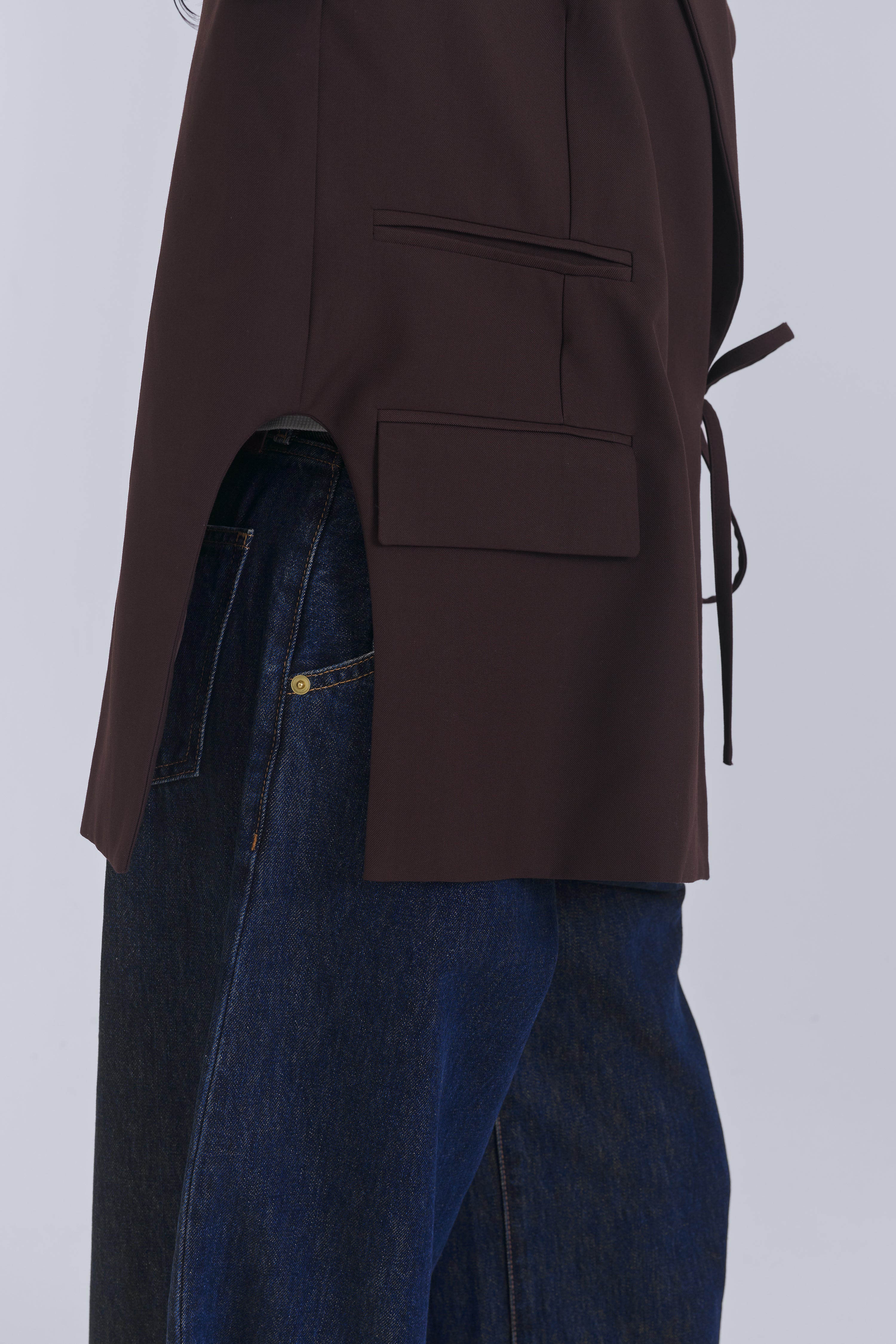 28 / WRAP OVERSIZED BLAZER