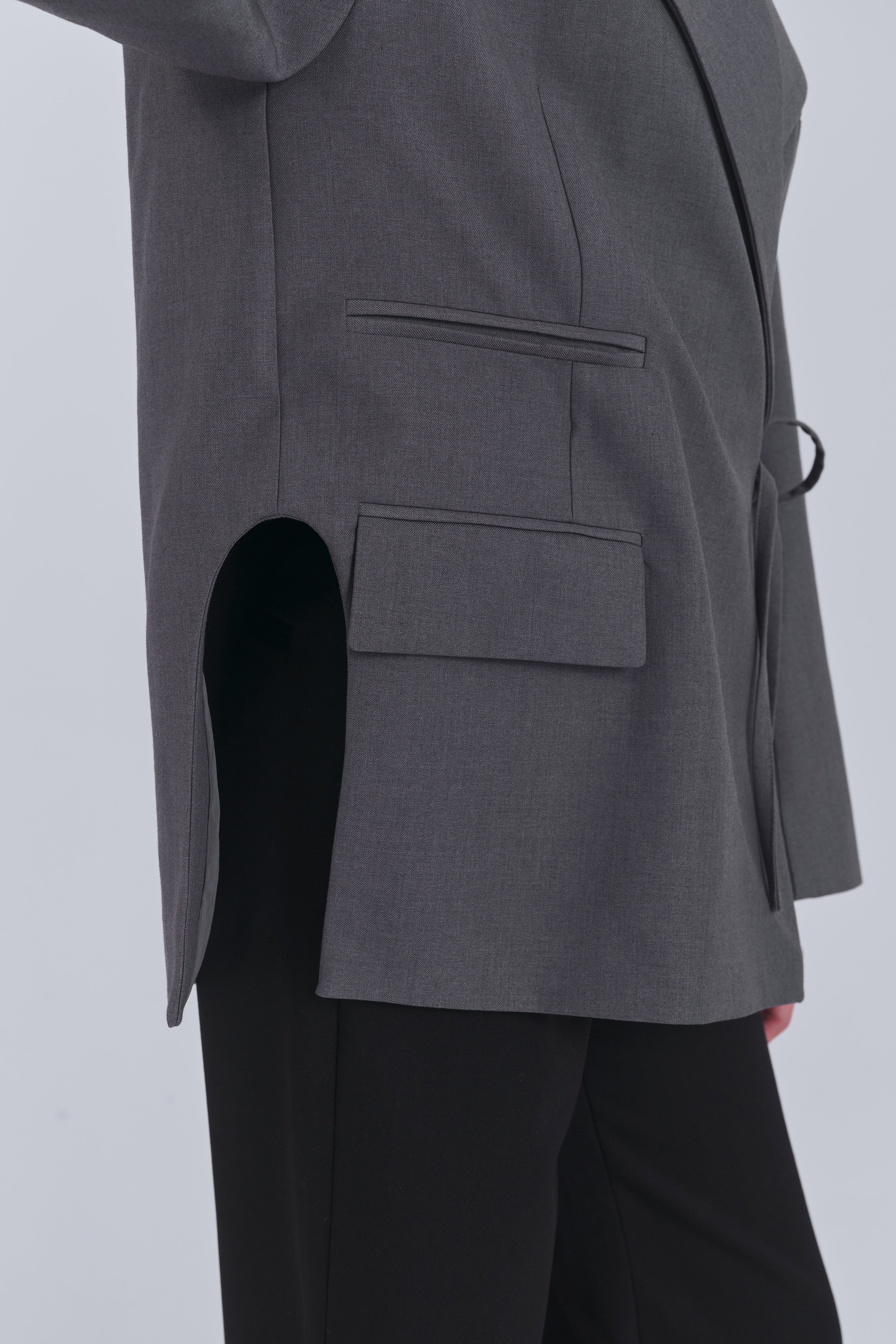27 / WRAP OVERSIZED BLAZER