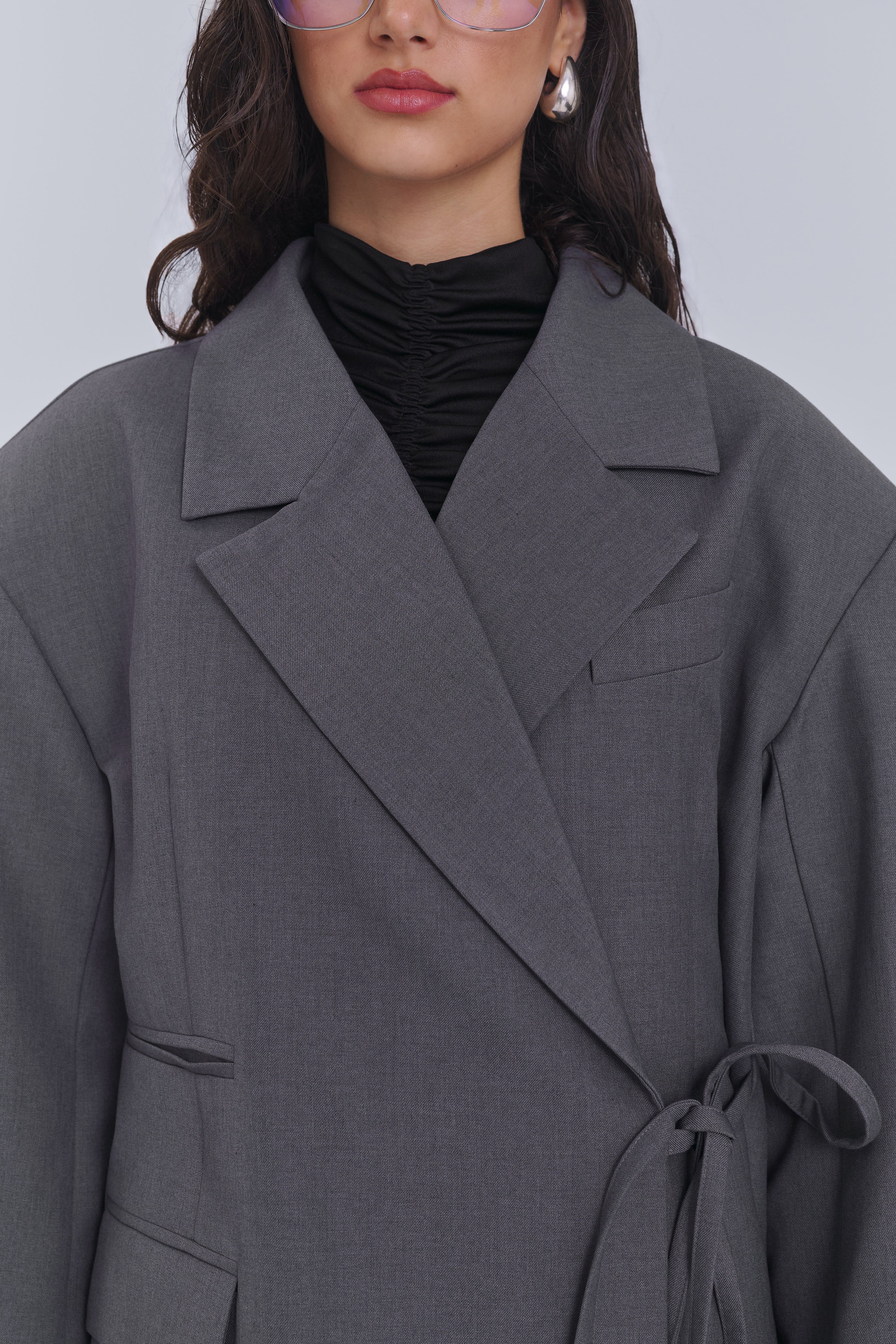 27 / WRAP OVERSIZED BLAZER